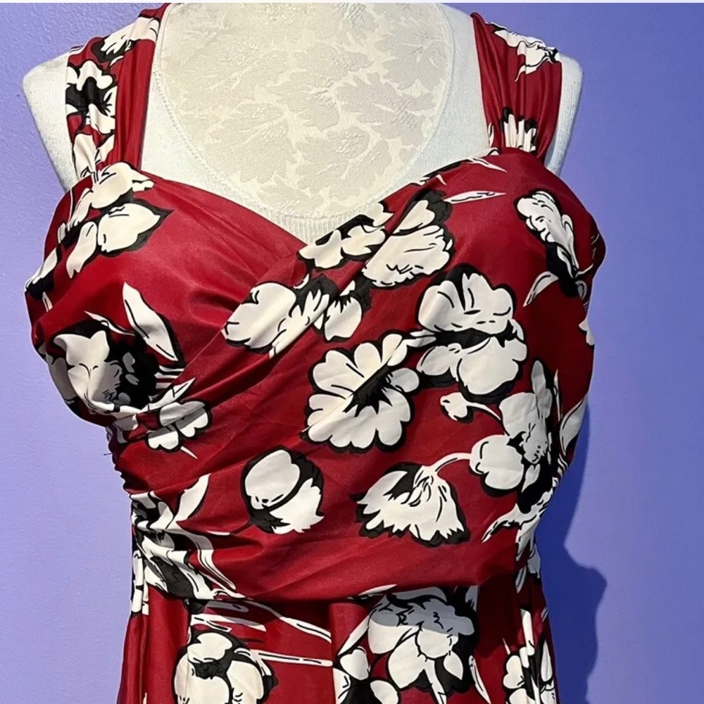 Swim dress by Cocopear, crossover straps , built in bra